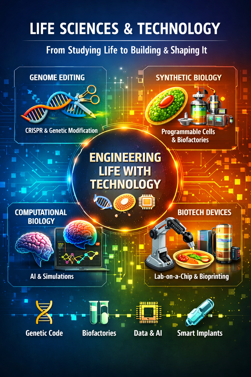 When biology and machines finally understand each other, the future releases a new linguistic force: One powerful enough to rewrite the fabric of reality.