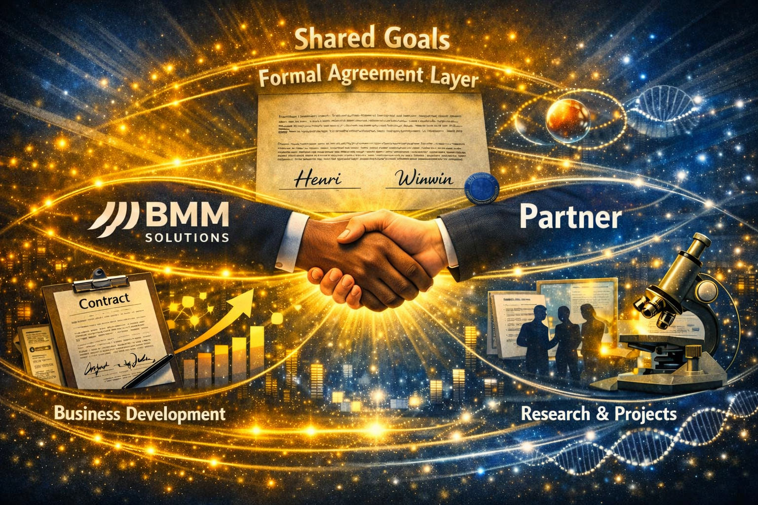 Adding value to a company.